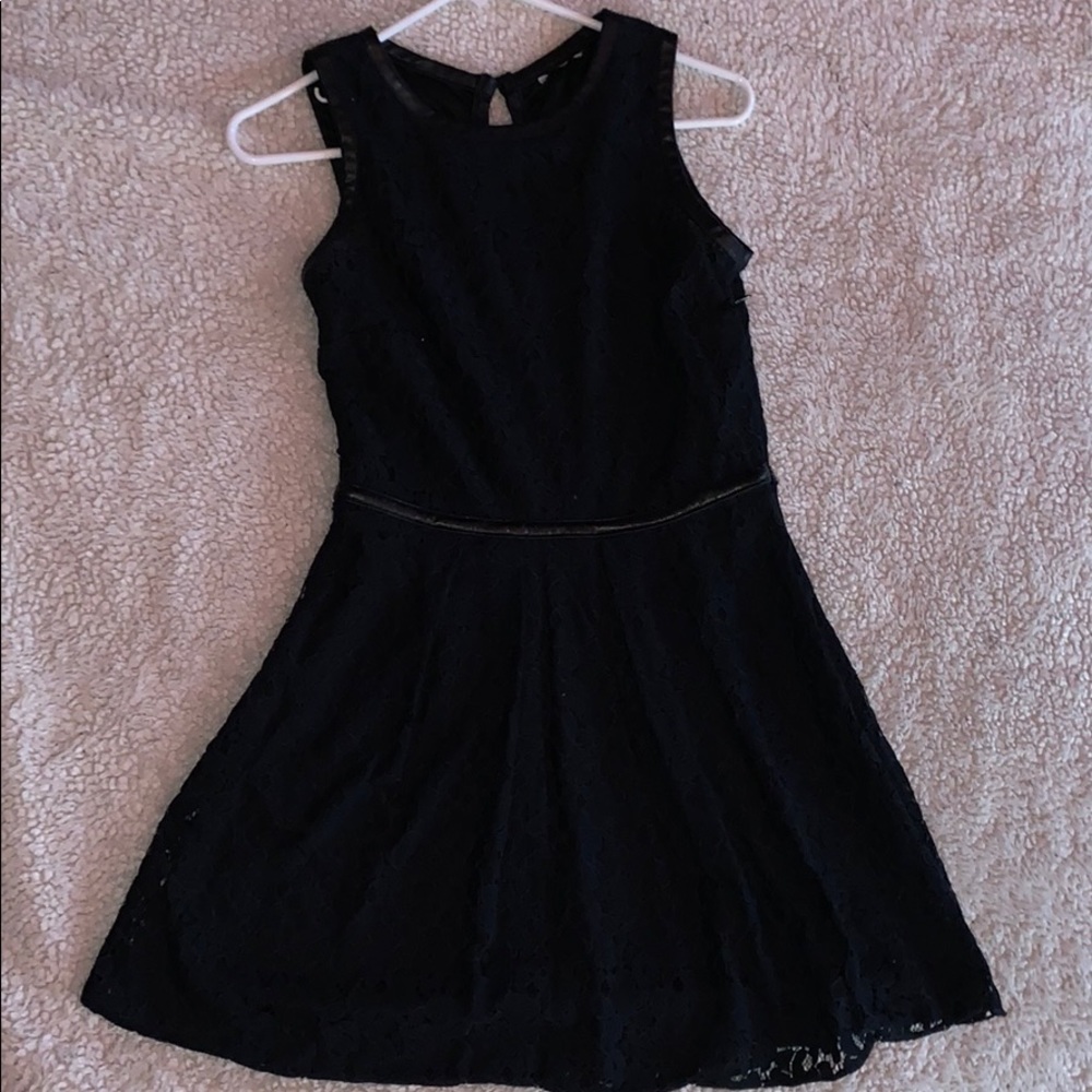 All Black Lace Dress